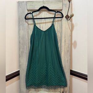 Fossil mini dress NWT size XSmall overlay